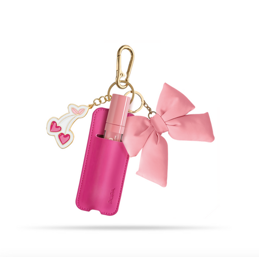 Candy Club Sweet Charm Liquid Lip Balm + Makeup Case Charm